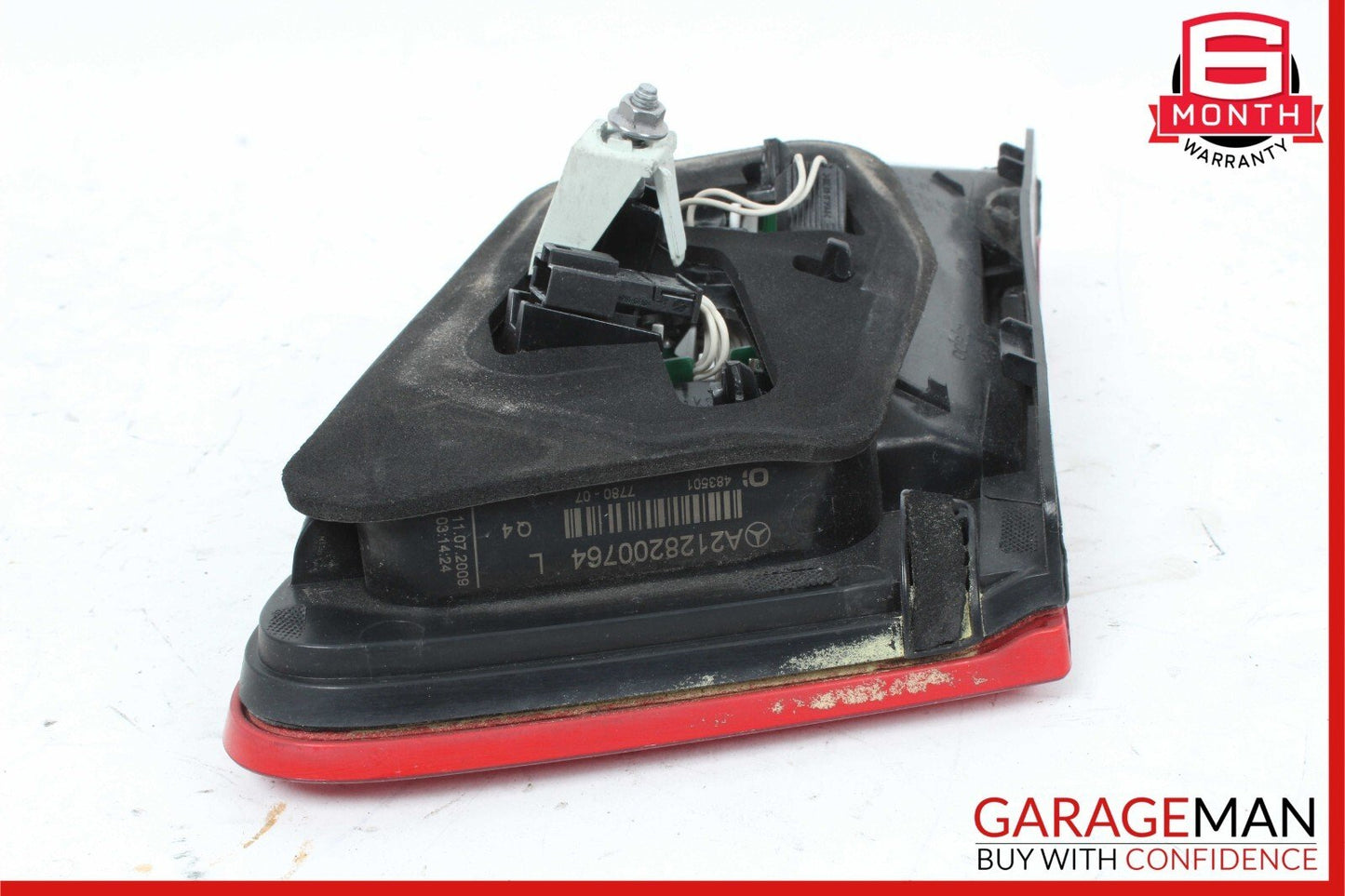10-13 Mercedes W212 E350 E550 E63 AMG Sedan Rear Left Side Inner Tail Light Lamp