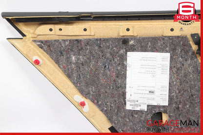 07-09 Mercedes W221 S550 Rear Right Complete Interior Door Panel Cover Black OEM