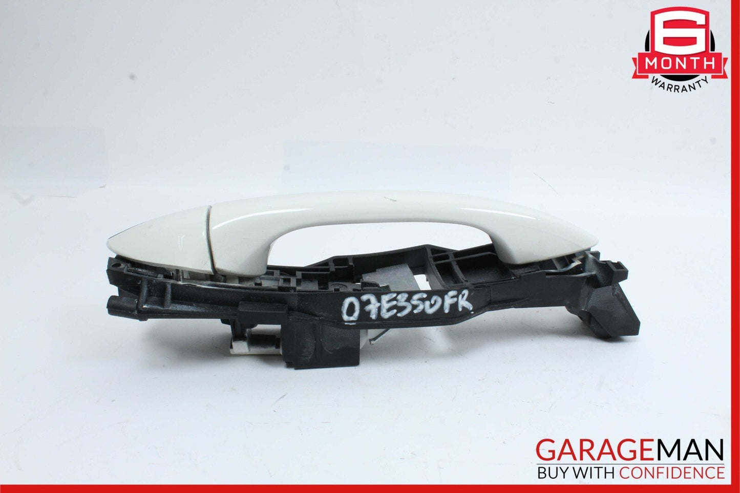 03-09 Mercedes W211 E350 E500 Front Right Exterior Door Handle Calcite White