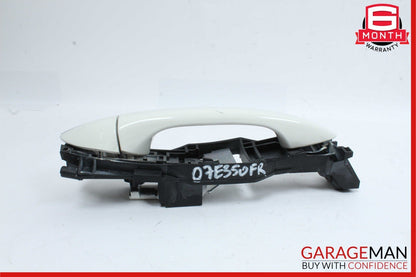 03-09 Mercedes W211 E350 E500 Front Right Exterior Door Handle Calcite White