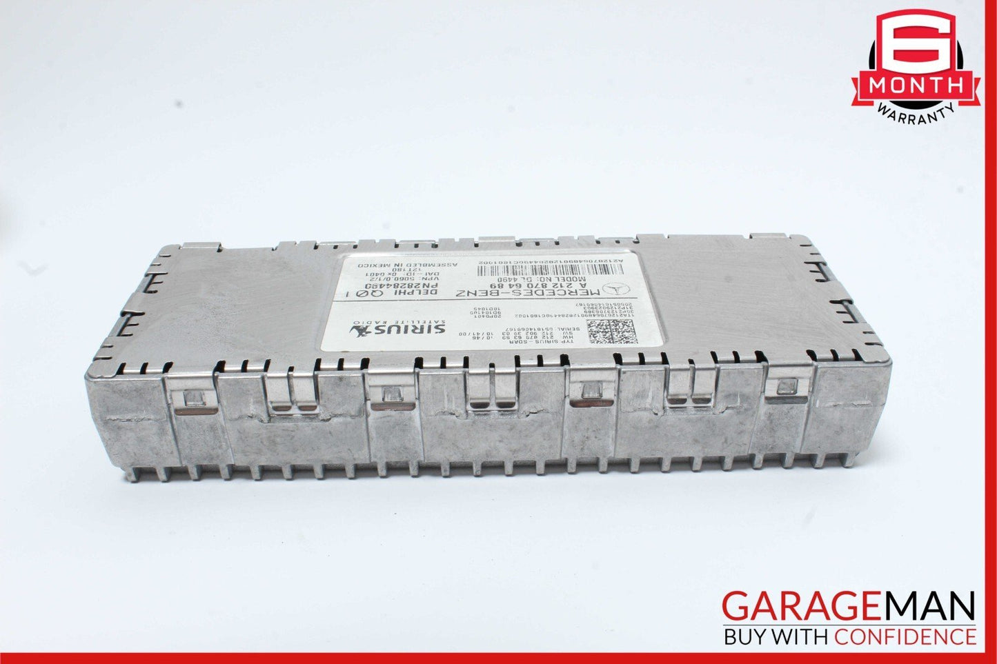 10-17 Mercedes SLK250 E350 GL550 Sirius Satellite Radio Receiver Module Unit