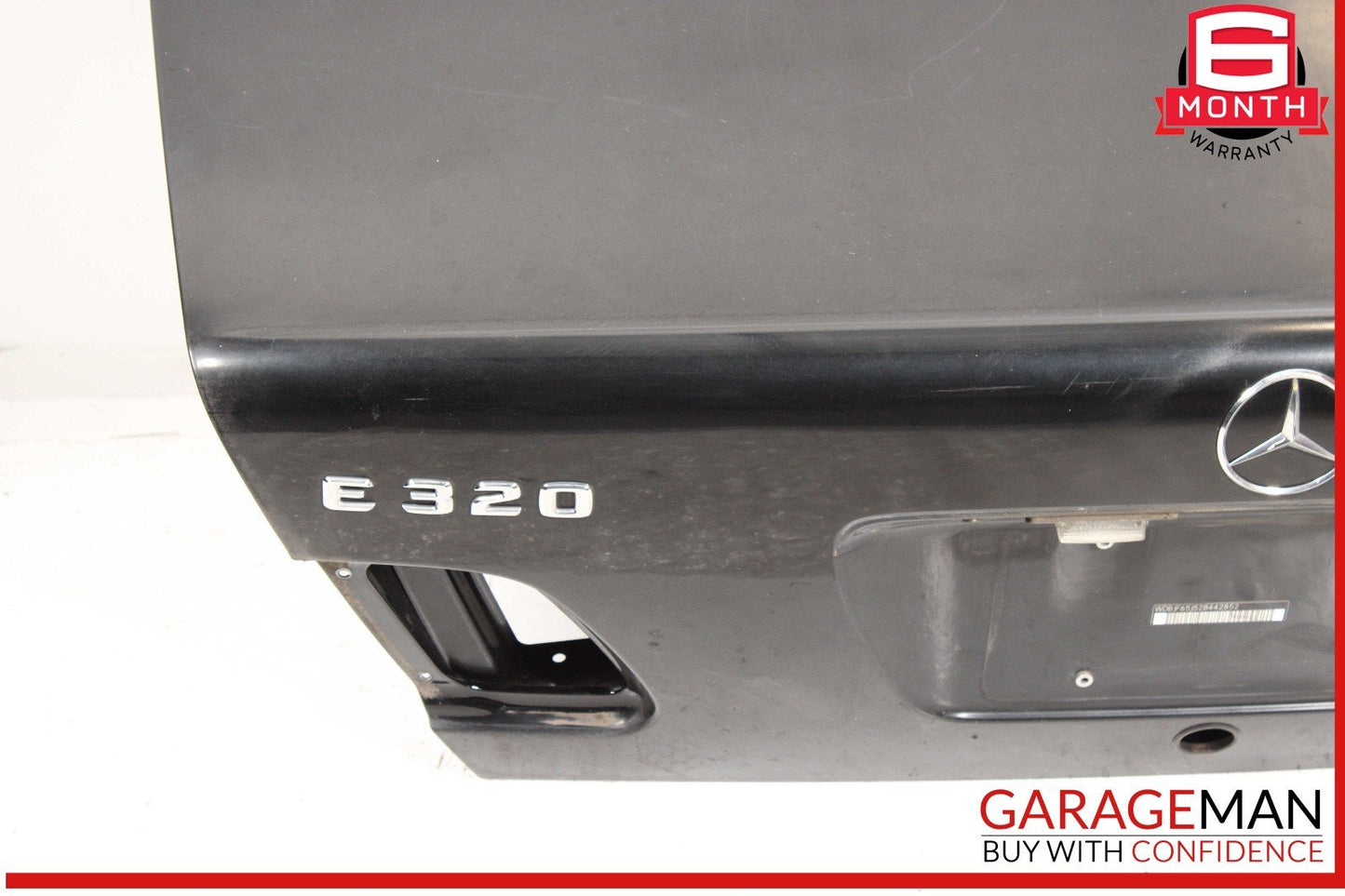 98-02 Mercedes W210 E320 E430 E55 AMG Rear Trunk Cover Deck Lid Panel OEM