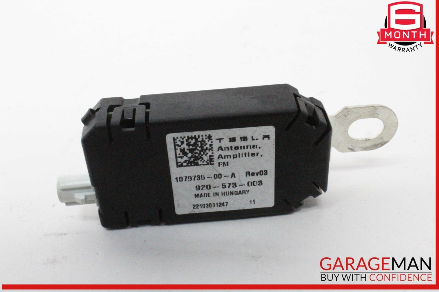 17-23 Tesla Model 3 Rear Left Driver Side Antenna Amplifier AMP FM Radio Module