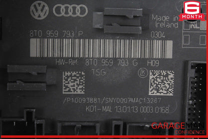 13-16 Audi A4 Front Left Driver Side Door Control Module Unit 8T0959793P OEM