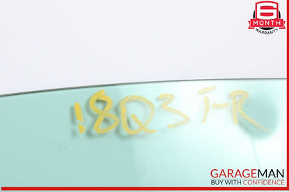 15-18 Audi Q3 Quattro Front Right Passenger Side Door Window Glass 43R00082 OEM