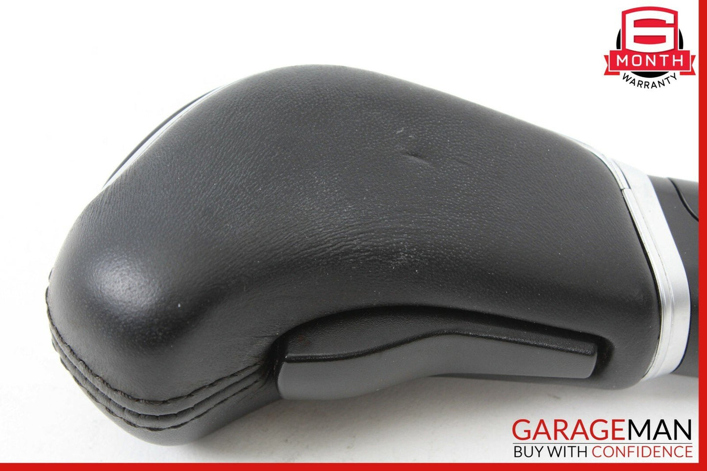 14-17 Maserati Ghibli Floor Gear Shift Shifter Knob Leather Black OEM
