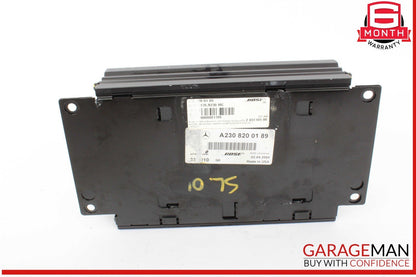 03-04 Mercedes R230 SL500 SL600 SL55 AMG Amplifier Amp Bose Audio Sound OEM