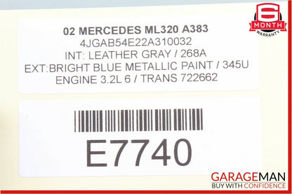 98-03 Mercedes W163 ML320 ML430 ML55 Radio Antenna Amp Amplifier Module Unit OEM