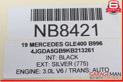 08-20 Mercedes W166 GLE400 E350 Headlight Fog Light Switch Control Module OEM
