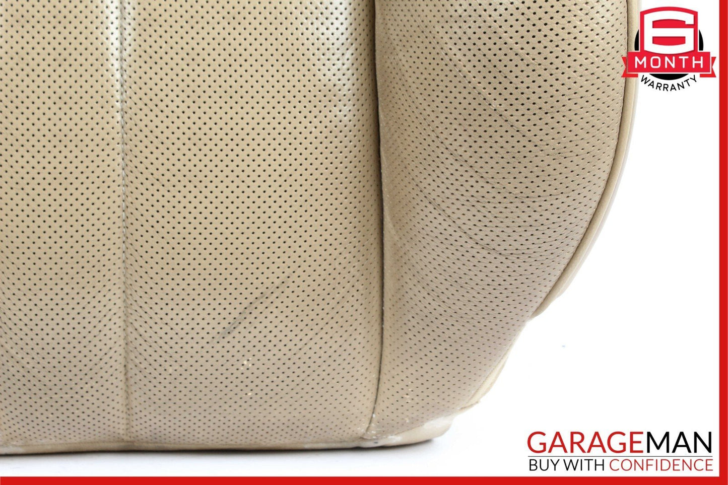 06-11 Mercedes W219 CLS500 Front Left / Right Side Top Upper Seat Cushion Brown