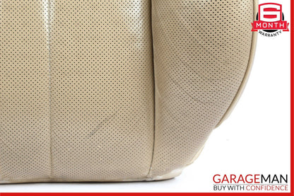 06-11 Mercedes W219 CLS500 Front Left / Right Side Top Upper Seat Cushion Brown