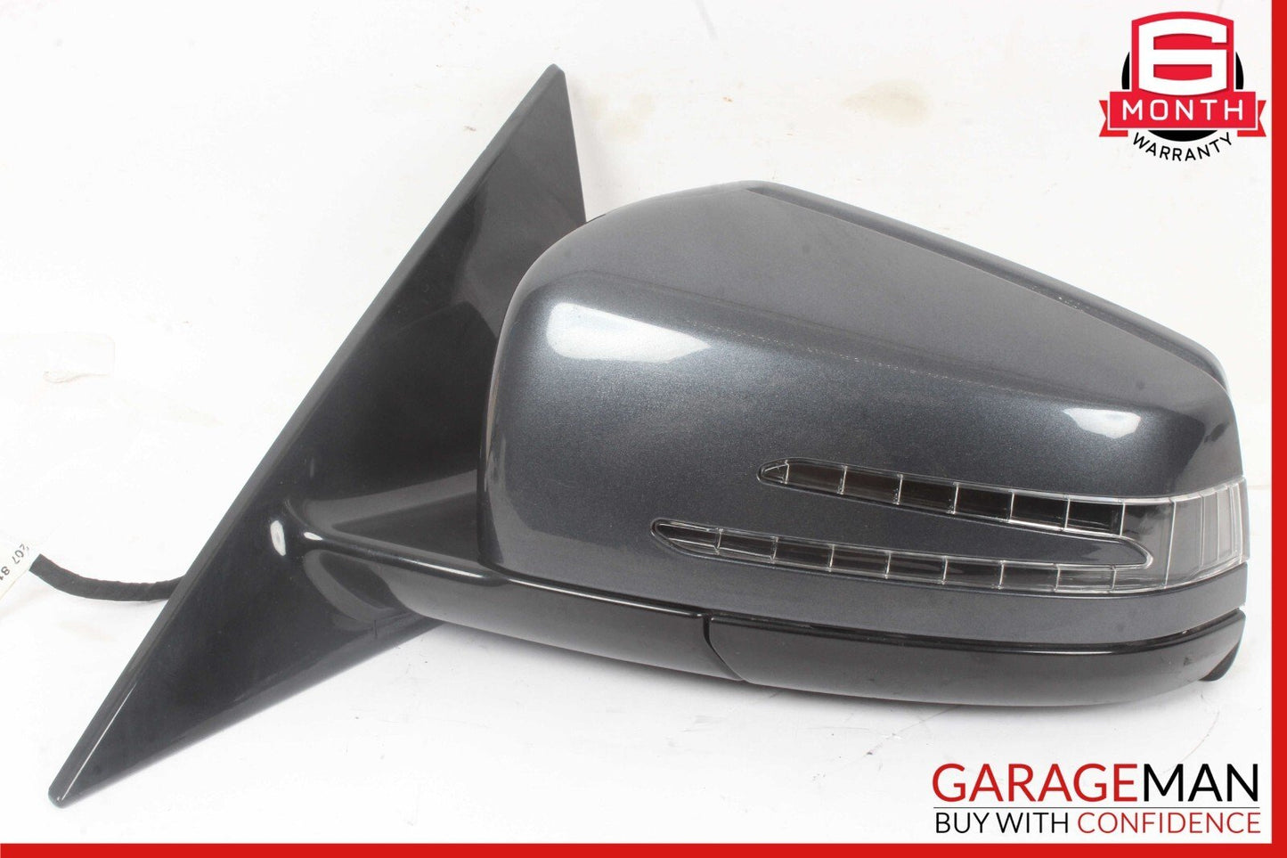 10-17 Mercedes W207 E350 E63 AMG Front Left Side Mirror Door Rear View OEM