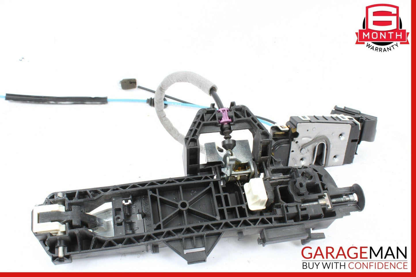 08-11 Mercedes W204 C300 Rear Left Exterior Door Handle w/ Door Actuator OEM