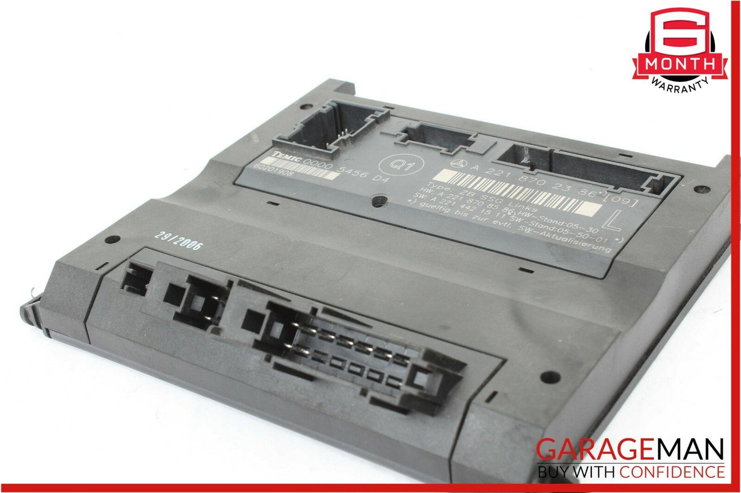 07-09 Mercedes W221 S600 S550 Front Left Under Seat Controller Module