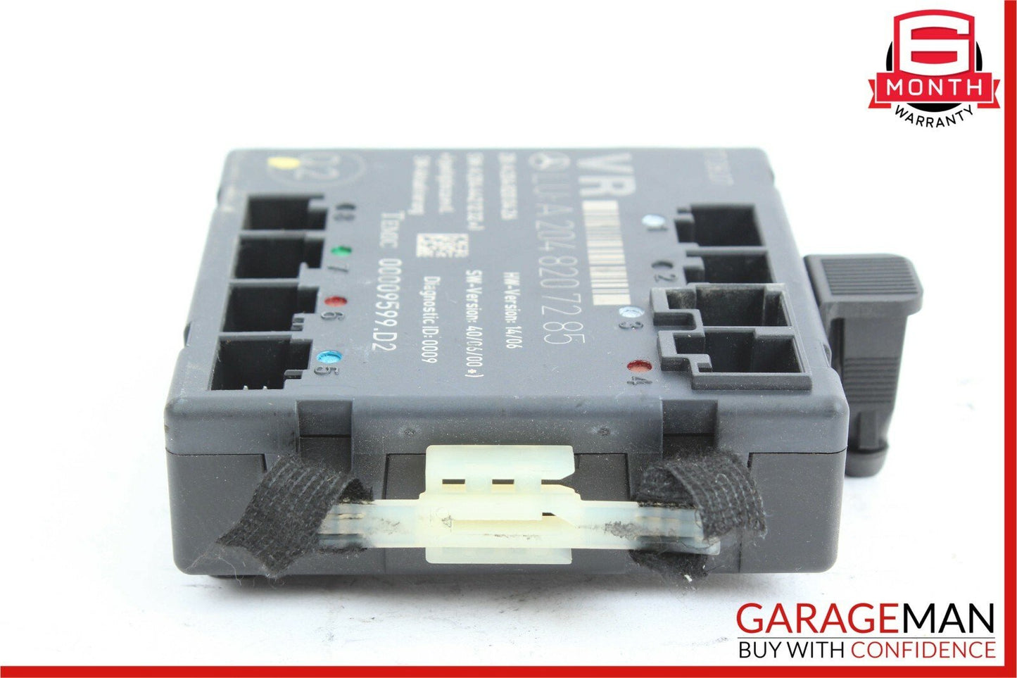08-14 Mercedes W204 C300 C350 Sedan Front Right Side Door Control Module Unit
