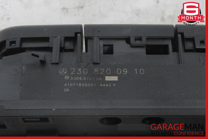 03-08 Mercedes R230 SL500 SL65 AMG Center Console ESP Switch Control Button OEM