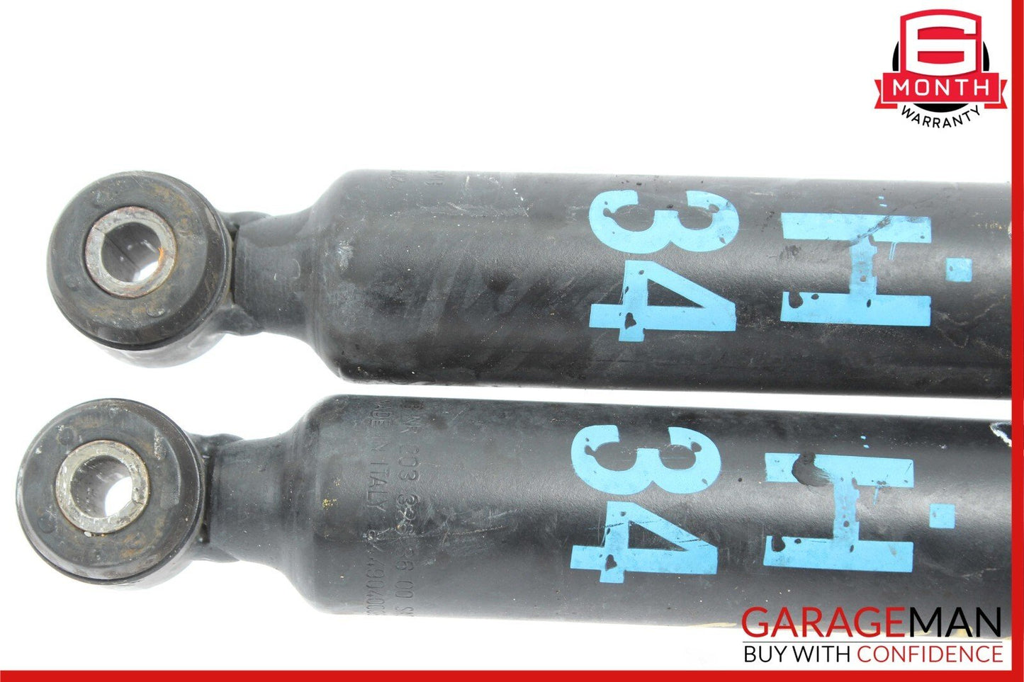 01-07 Mercedes W203 C230 Rear Left & Right Shock Absorber Struts Strut Set OEM