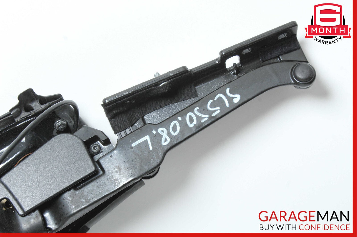 03-08 Mercedes R230 SL550 Left Convertible Hard Roof Top Hinge w/ Pillar Cover