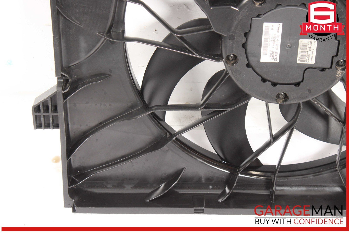 06-13 Mercedes W251 R350 ML350 Engine Cooling Fan Motor Assembly 1645000193 OEM