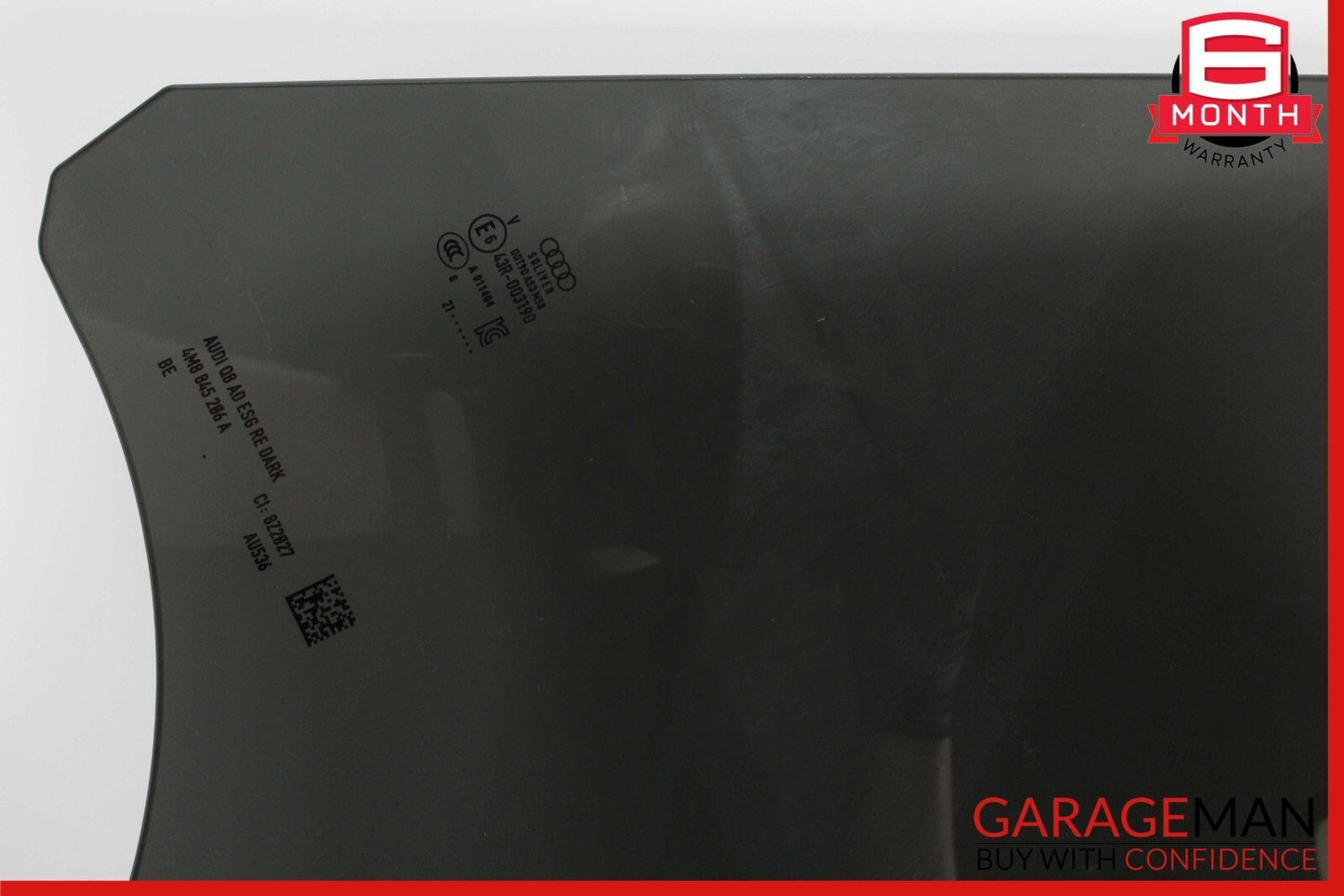 19-23 AUDI Q8 REAR RIGHT PASSENGER SIDE DOOR WINDOW GLASS OEM