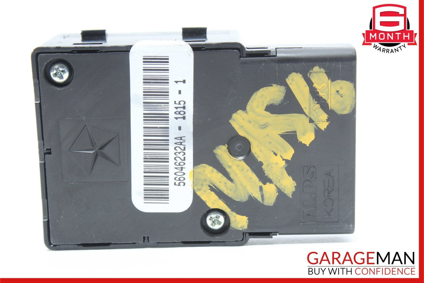 14-17 Maserati Ghibli Lumbar Power Seat Switch Control Module 56046232AA OEM