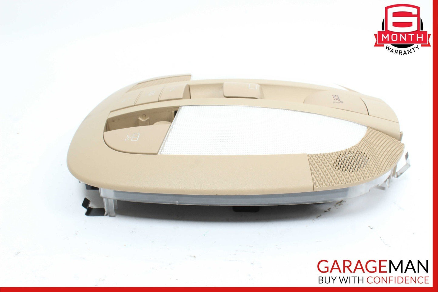 06-13 Mercedes GL450 ML63 AMG Front Overhead Dome Light Reading Map Lamp Brown