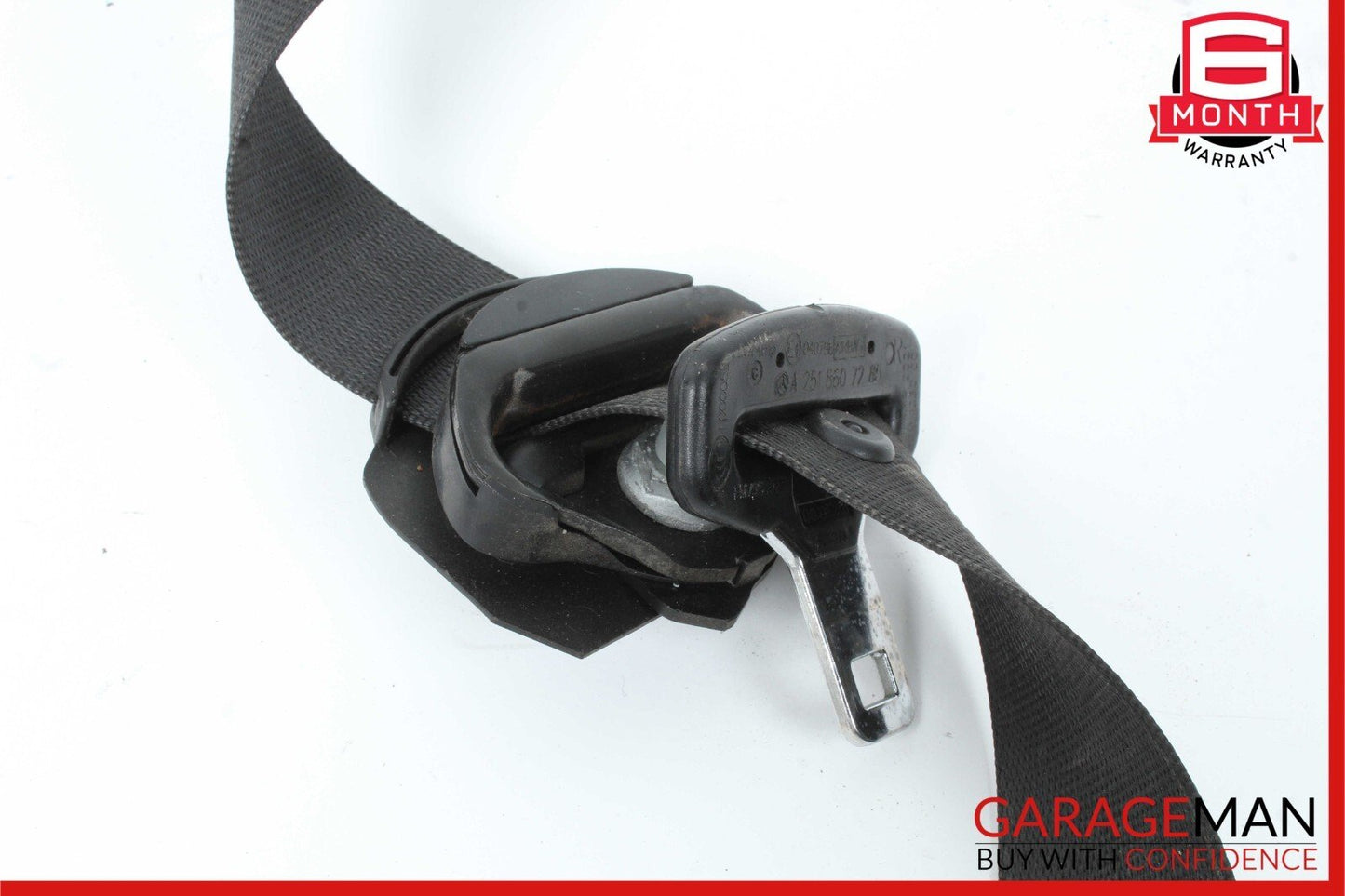 06-08 Mercedes X164 GL450 Front Right Passenger Seat Belt Seatbelt Anthracite