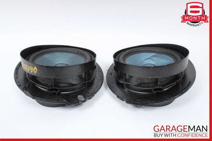 07-09 Mercedes W211 E350 Rear Left & Right Side Door Audio Sound Speakers Set