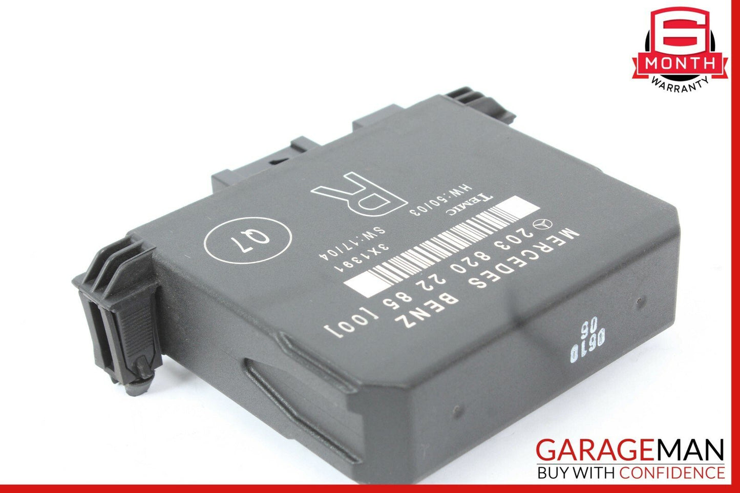 01-07 Mercedes W203 C230 C55 AMG Rear Right Side Door Controller Module Unit