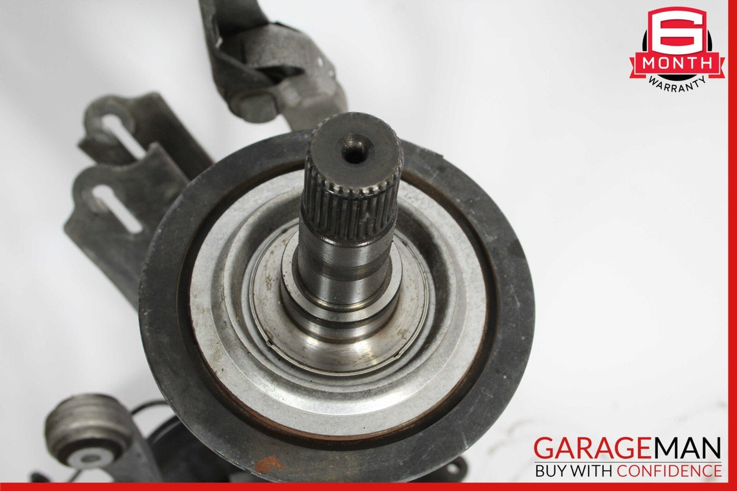 03-06 Mercedes SL500 Rear Right Spindle Knuckle Hub Driveshaft Rotor Disc Assy