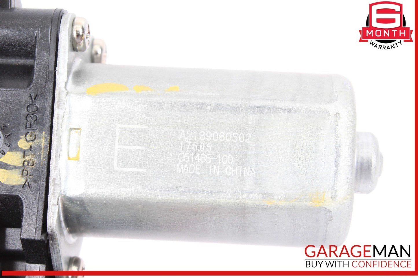 15-20 Mercedes X253 GLC350e Rear Left Side Door Window Regulator Motor OEM