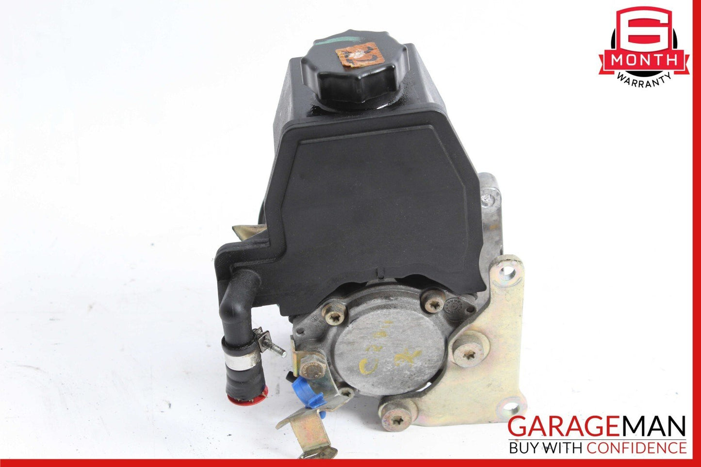 96-97 Mercedes W202 C280 Power Steering Pump Reservoir Module Assembly OEM