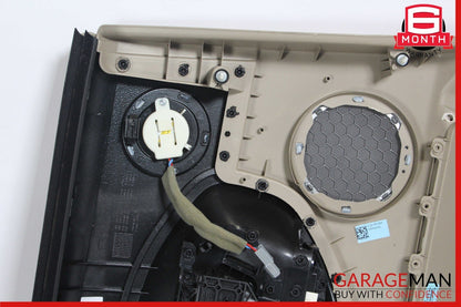 12-19 Land Rover Range Rover Evoque Rear Right Interior Door Panel Assy Beige