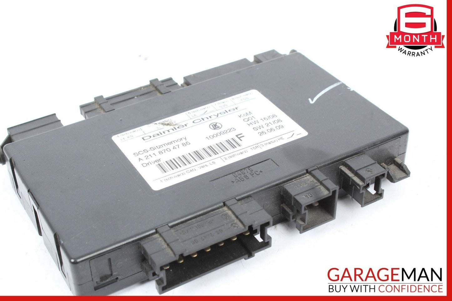 10-12 Mercedes W251 R350 GL450 ML350 Front Left Driver Side Seat Control Module