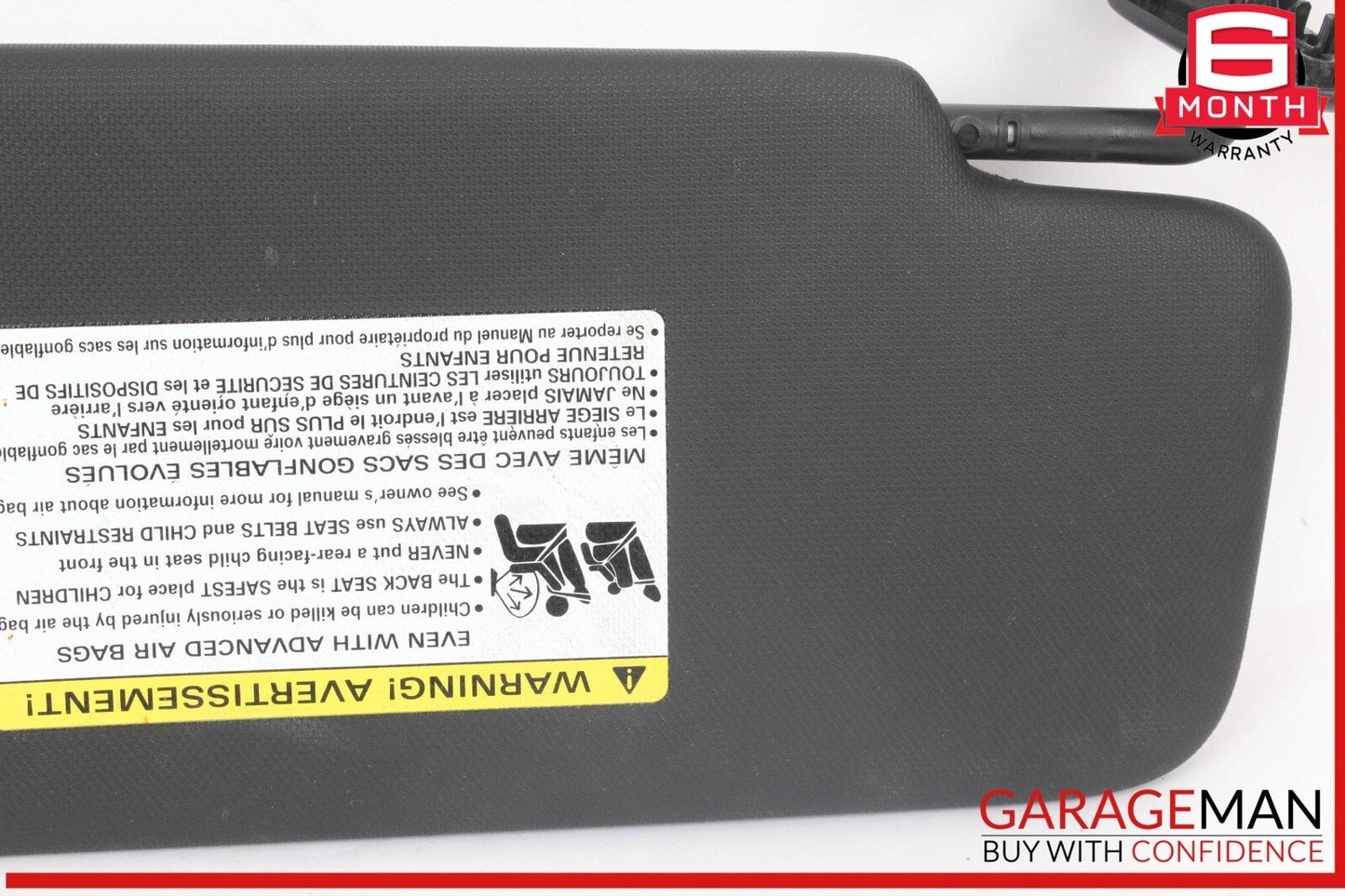 17-24 Audi RS5 S5 A4 Front Left Driver Side Sun Visor Sunvisor 8H0010501 OEM