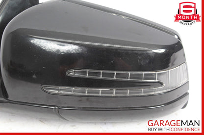 10-13 Mercedes W212 E63 E550 Sedan Front Left Side Mirror Door Rear View OEM