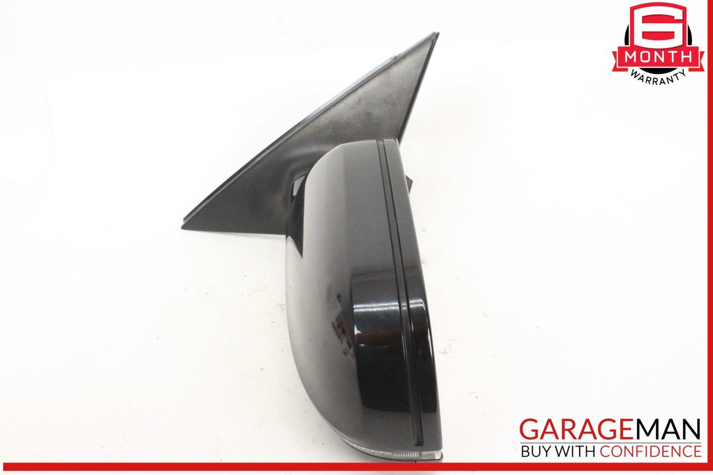 09-16 Audi A4 Front Left Driver Side Door Rear View Mirror Black OEM