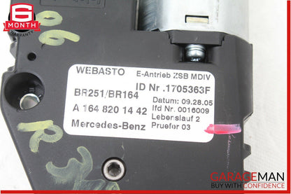 06-12 Mercedes W251 R350 GL450 Panoramic Sunroof Sun Roof Motor 1648201442 OEM