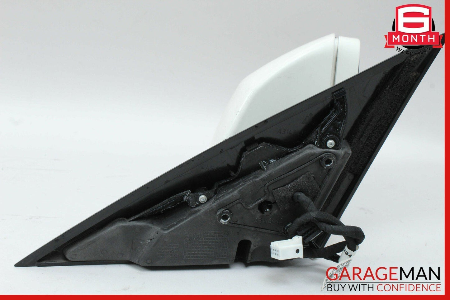 10-11 Mercedes W204 C280 C300 Front Right Side Mirror Door Rear View White