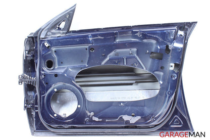 06-11 MERCEDES W219 CLS500 FRONT RIGHT PASSENGER SIDE DOOR SHELL BLUE OEM