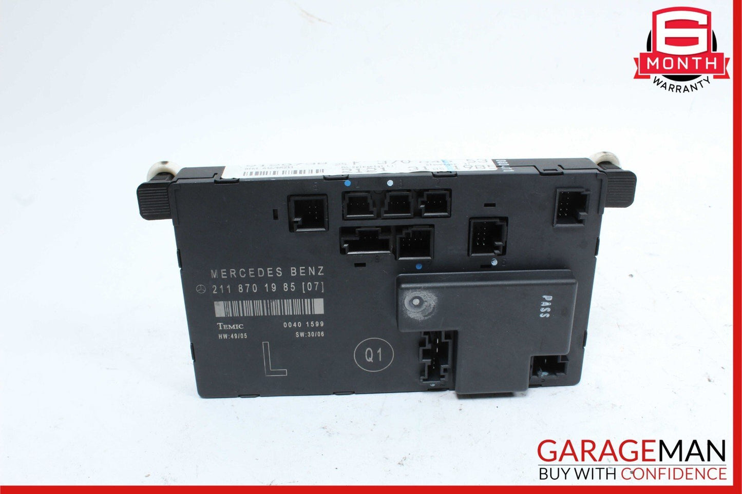 03-09 Mercedes W211 E350 Front Left Driver Side Door Control Module Unit OEM