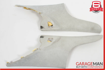 07-10 Mercedes CL600 Roof Headliner Sunshade Pillar Trim Assembly Suede Grey