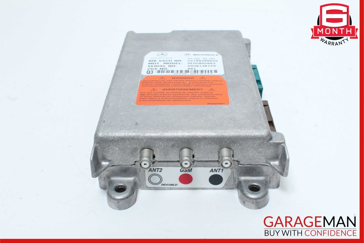 98-06 Mercedes W220 S500 E320 CL500 Voice Command Control Module 2108208026 OEM