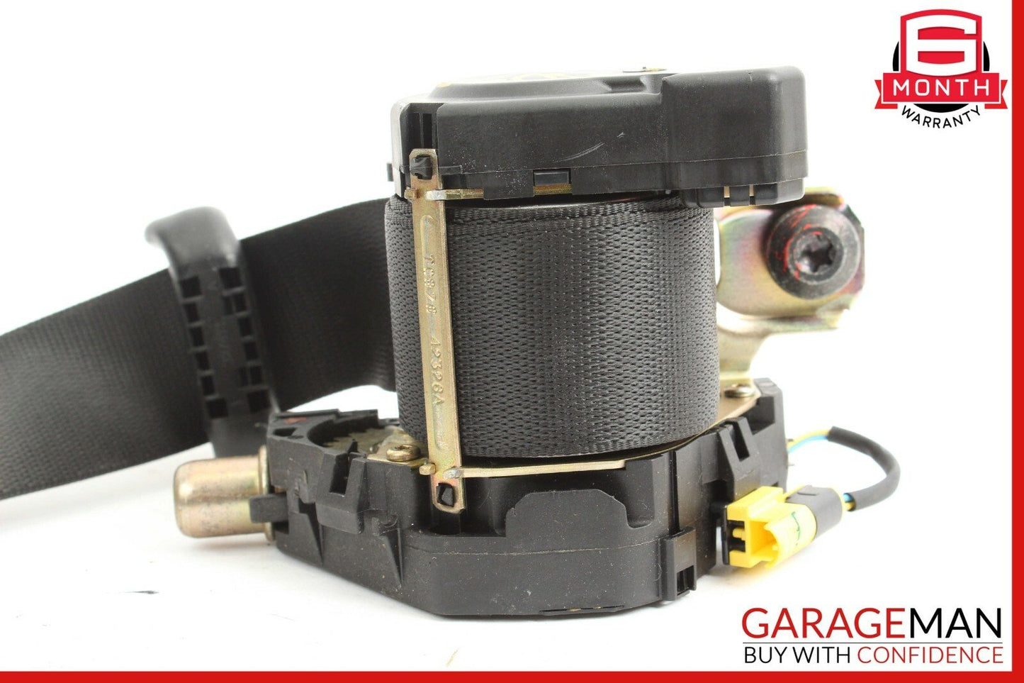 98-05 Mercedes W163 ML350  Rear Left Driver Side Seat Belt Retractor Black OEM