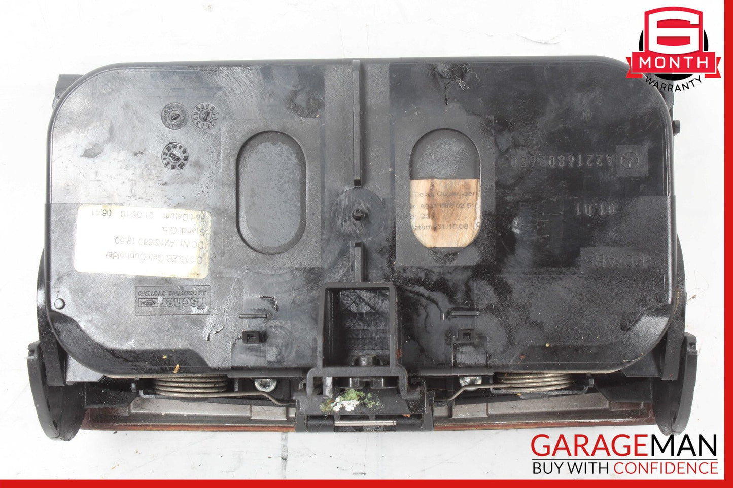 07-13 Mercedes W221 S550 S600 Center Console Cup Holder Cover Trim OEM