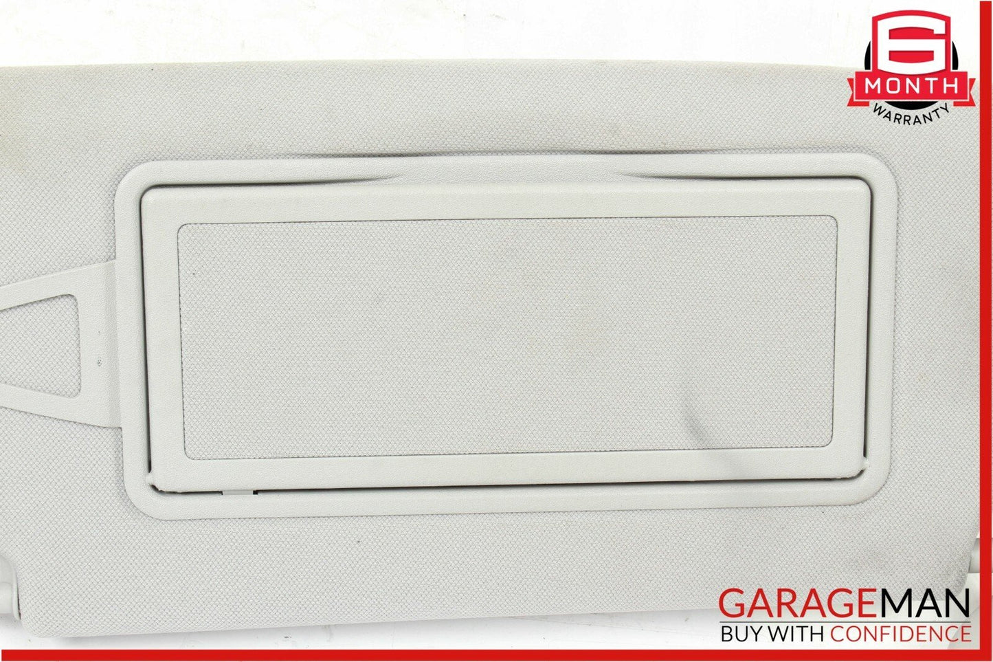 07-13 Mercedes CL600 S550 Front Left Sun Visor Sunvisor Shade Cover Grey Suede