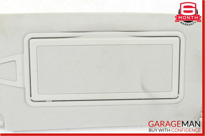 07-13 Mercedes CL600 S550 Front Left Sun Visor Sunvisor Shade Cover Grey Suede