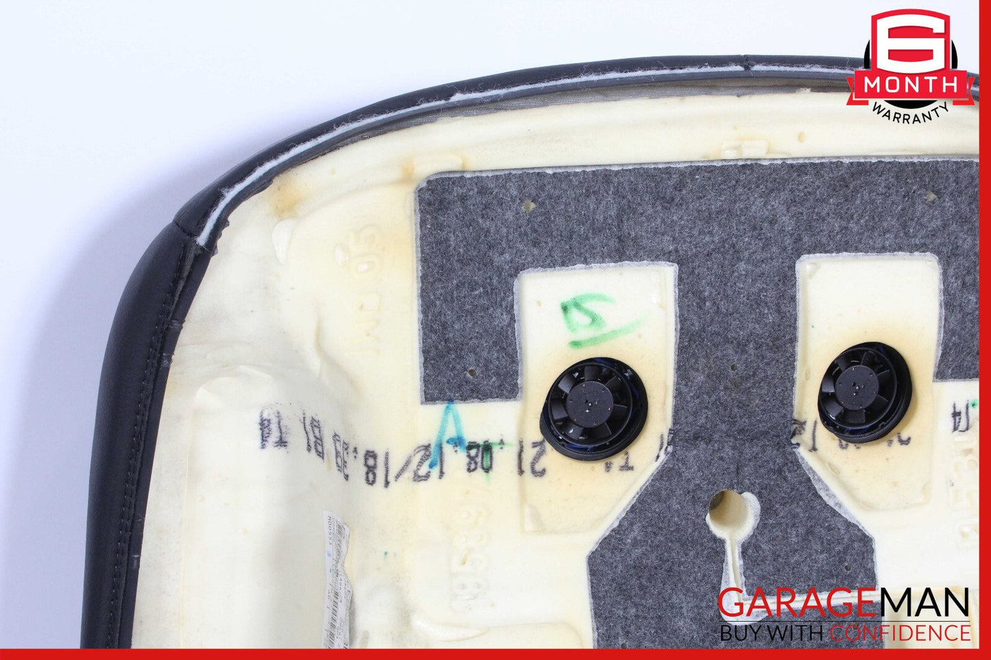 10-13 Mercedes W221 S550 S400 Front Right Seat Cushion Bottom Lower Black OEM