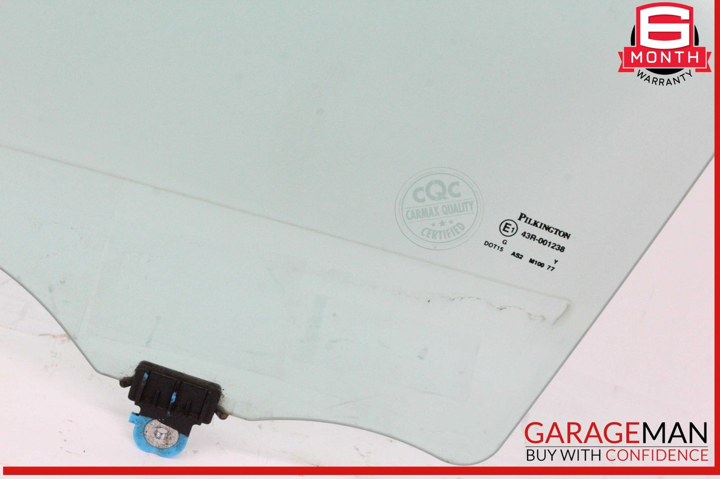 11-24 Mitsubishi Outlander Sport Front Left Door Window Glass OEM