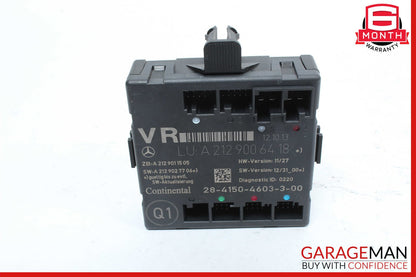 08-18 Mercedes W204 C250 E400 Front Right Side Door Control Module OEM